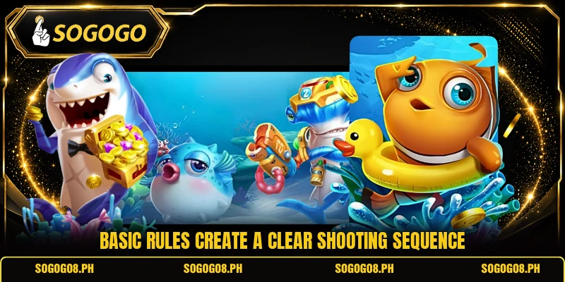Basic rules create a clear shooting sequence