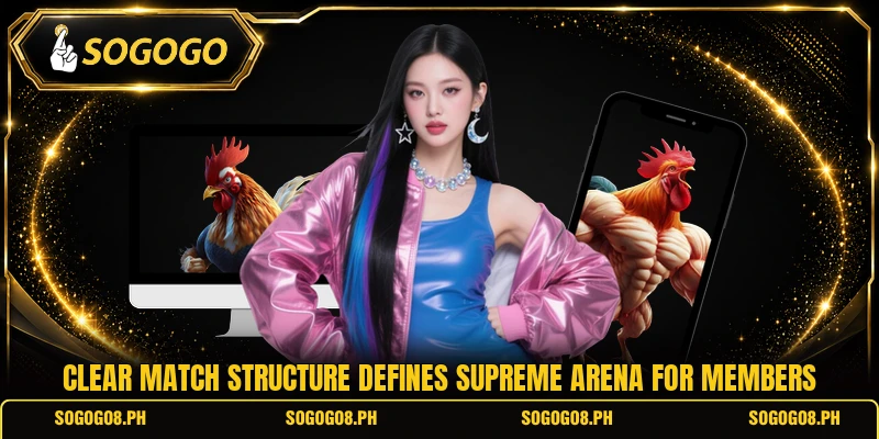 Clear match structure defines supreme arena for members