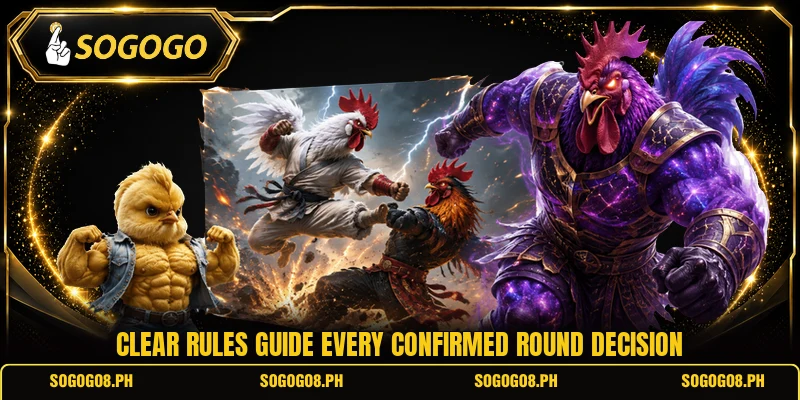 Clear rules guide every confirmed round decision
