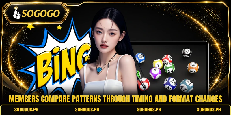 Members compare patterns through timing and format changes