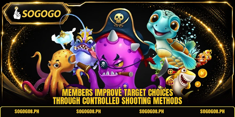 Members improve target choices through controlled shooting methods