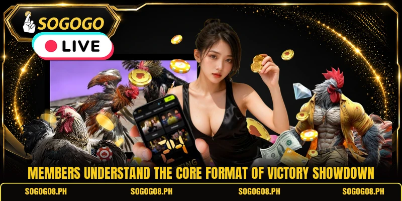 Members understand the core format of victory showdown
