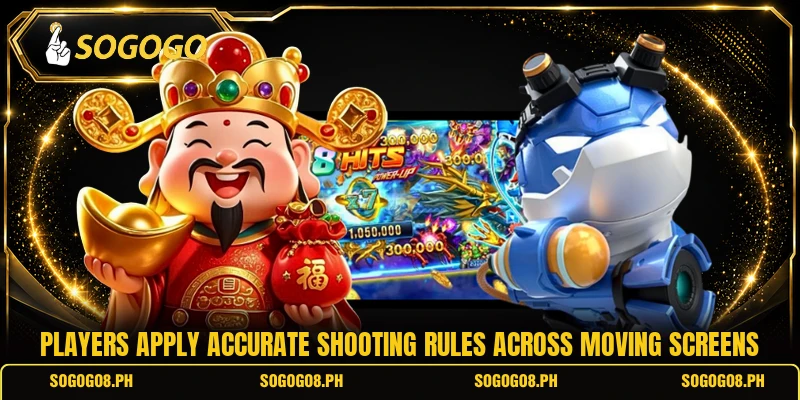 Players apply accurate shooting rules across moving screens